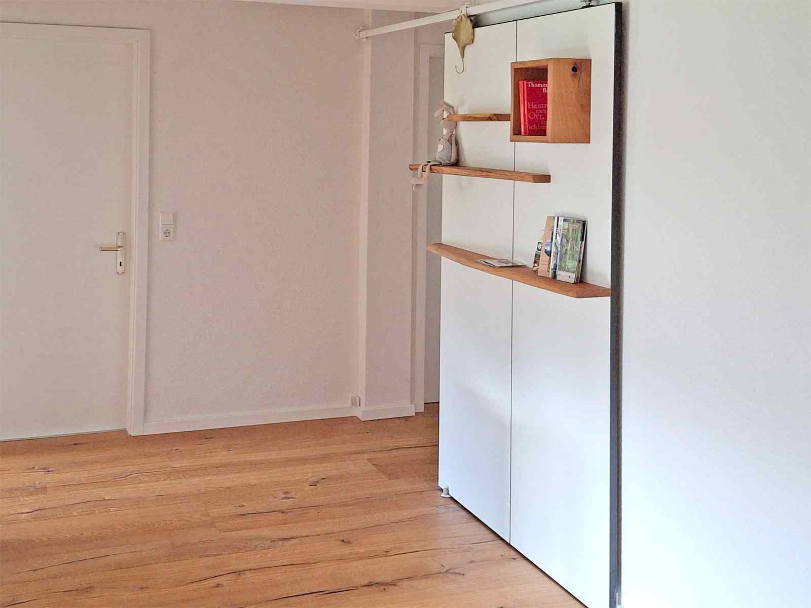 Schiebetüre zur Erweiterung der Ferienwohnung